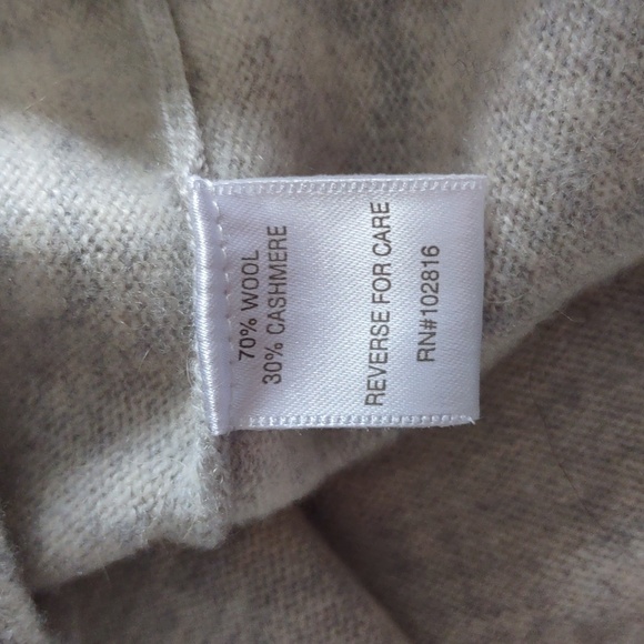 Garnet Hill Oversized Turtleneck Sweater Small - Picture 11 of 12